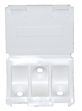 LARGE SQUARE CLAMP WITH SHUTTER 24X24X44 MM 3 HOLES PLASTIC WHITE. Your complete retail destination, DIAYTAR NIGERIA combines extensive variety with prompt delivery.
