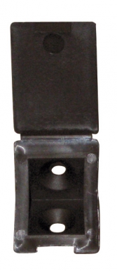SINGLE SQUARE CLAMP WITH SHUTTER 24X24X24 MM 2 HOLES BROWN PLASTIC. DIAYTAR NIGERIA brings online shopping to every Nigerian with affordable prices and reliable shipping.