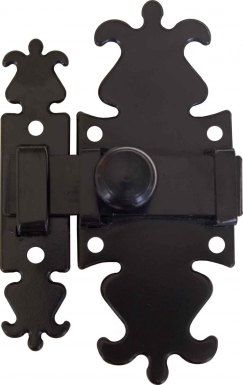 TARGETTE FER NOIR 113X46 MM​​ ​. DIAYTAR NIGERIA makes quality accessible with our affordable prices and dependable delivery service.