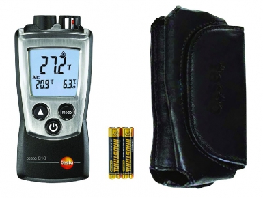 INFRARED THERMOMETER - TESTO 810 - DIMENSIONS 119 X 46 X 25 MM (WITH PROTECTIVE COVER). DIAYTAR NIGERIA: Bringing quality products to every Nigerian with affordable nationwide delivery.