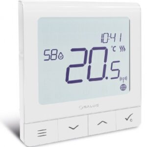 THERMOSTAT QUANTUM ZIGBEE PROGRAMMABLE 230 V SQ610 - PCBT, RADIATORS, UNDERFLOOR HEATING CONTROL, SALUS SMART HOME, WIRELESS - 5 °C – 35 °C. DIAYTAR NIGERIA: Connecting Nigerians with their needs through affordable prices and 5-8 day shipping.