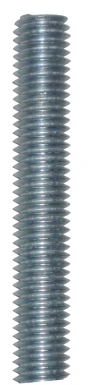 THREADED RODS - LENGTH 1 M - ZINC-PLATED STEEL Ø 7 PITCH 150. DIAYTAR NIGERIA: Creating access to affordable products for every Nigerian with our swift delivery service.