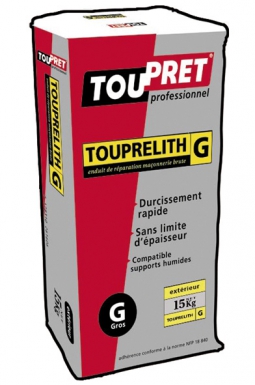 TOUPRELITH - MASONRY FILLER AND REPAIR COMPOUND - INTERIOR/EXTERIOR - 15 KG. DIAYTAR NIGERIA makes every purchase count with our affordable prices and reliable 5-8 day shipping.