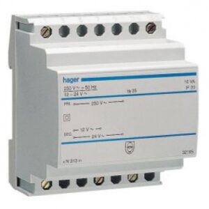 SAFETY TRANSFORMERS VOLTAGE 230 V 12-24 V ~ 50/60 HZ - 40 VA. DIAYTAR NIGERIA: Your affordable shopping destination with thousands of products delivered in days.