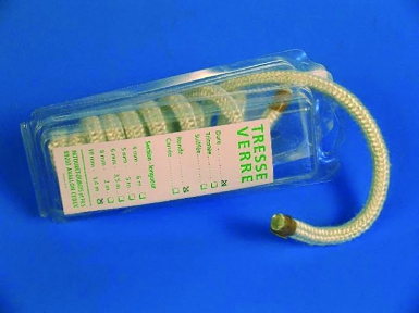 KNITTED SUFFED GLASS BRAID IN CASE - THICKNESS 10 MM - LENGTH 1.5 M. DIAYTAR NIGERIA brings quality products to every corner of Nigeria at prices everyone can afford.