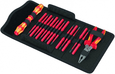 KRAFTFORM KOMPAKT VDE 17 EXTRA SLIM KIT - 17 PIECES 14 INTERCHANGEABLE BLADES 154 MM 2 HANDLES - 1 PLIERS 6 FUNCTIONS. Shop from our extensive catalog at DIAYTAR NIGERIA and enjoy doorstep delivery in just 5-8 days.