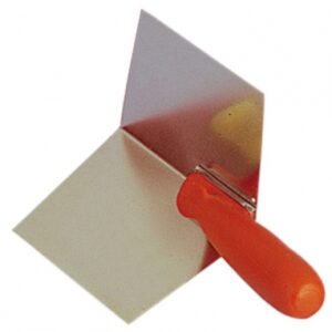 INTERIOR CORNER TROWEL - STAINLESS STEEL BLADE 10X10 CM. Shop across categories at DIAYTAR NIGERIA with the confidence of affordable prices and delivery within 8 days.