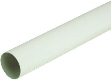 WHITE PVC ROUND DOWNPIPE Ø 100 MM LENGTH. 4 M TO FIT IN. Your trusted shopping companion, DIAYTAR NIGERIA delivers affordable solutions in just 5-8 days.