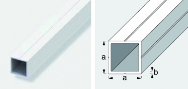 PVC SQUARE TUBES (RIGID) WHITE DIM. AXB : 23.5X1.5 MM LG. 1 M. Unlock endless possibilities with DIAYTAR NIGERIA's affordable marketplace and reliable delivery service.