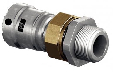 MEGAPRESS STEEL MALE STRAIGHT UNION 3/4". DIAYTAR NIGERIA: Where every purchase is affordable and delivery is always within a week.