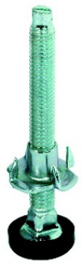 ZINC-PLATED STEEL FURNITURE JACK WITH 8X45 MM SCREWS (100 PIECES). DIAYTAR NIGERIA: Your one-stop e-commerce destination with affordable prices and nationwide delivery in 5-8 days.