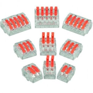 SUITCASE OF 400 LEVER CONNECTORS. Shop with purpose at DIAYTAR NIGERIA and receive your purchases at unbeatable prices within the week.