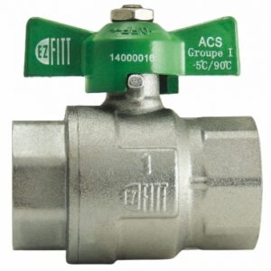 BALL VALVE BUTTERFLY LEVER FF - THREAD 12X17 - PN40 "NF". Experience retail therapy without the financial stress at DIAYTAR NIGERIA's budget-friendly marketplace.