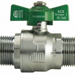 BALL VALVE BUTTERFLY LEVER MM - THREAD 15X21 - PN40 "NF". DIAYTAR NIGERIA delivers affordability and convenience to your doorstep within 8 days of purchase.