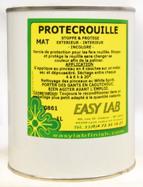 COLORLESS PROTECTIVE RUST VARNISH INTERIOR / EXTERIOR – MAT – 1 L. DIAYTAR NIGERIA: Where every click leads to affordable purchases delivered promptly to your door.