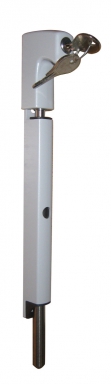 LOCKING LOCK IN SURFACE WITH KEYS STAINLESS STEEL BOLT Ø 10 MM LENGTH 281 MM SILVER. DIAYTAR NIGERIA puts thousands of products at your fingertips with affordable prices and delivery within a week.