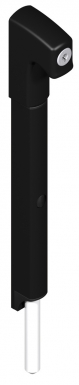 LOCKING LOCK IN SURFACE WITH KEYS STAINLESS STEEL BOLT Ø 10 MM LENGTH 281 MM BLACK. DIAYTAR NIGERIA: Your gateway to affordable shopping with thousands of products delivered nationwide.