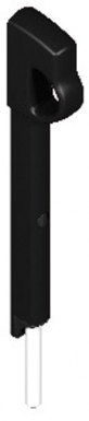 SURFACE MOUNTED LOCK STAINLESS STEEL BOLT Ø 10 MM LENGTH 281 MM BLACK. DIAYTAR NIGERIA: Making online retail accessible to all with affordable nationwide shipping.