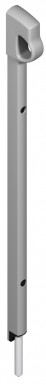 SURFACE MOUNTED LOCK STAINLESS STEEL BOLT Ø 10 MM LENGTH 536 MM SILVER. Enjoy the simplicity of shopping with DIAYTAR NIGERIA, offering vast choices delivered in just 5-8 days.