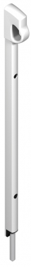 SURFACE MOUNTED LOCK STAINLESS STEEL BOLT Ø 10 MM LENGTH 536 MM WHITE. Your ultimate shopping destination, DIAYTAR NIGERIA combines extensive selection with affordable shipping.