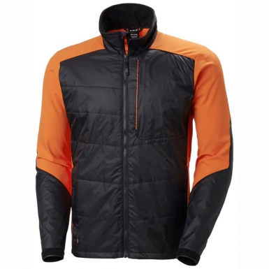 KENSINGTON INSULATED JACKET - BLACK/ORANGE COLOR - SIZE L. DIAYTAR NIGERIA: Connecting Nigerians with affordable products through our expansive e-commerce platform.