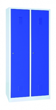 DIRTY INDUSTRIAL LOCKER ROOM 2 COMPARTMENTS - GREY BODY / BLUE DOORS - DIM. HXLXP: 1,800 X 800 X 500 MM. Shop with purpose at DIAYTAR NIGERIA and receive quality products at budget rates within 8 days.