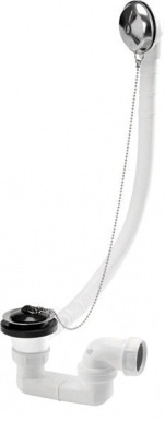 POLYPROPYLENE BATH CHAIN ​​DRAIN - STAINLESS STEEL ROSETTE AND DRAIN TRAY - JC SIPHON Ø 40. DIAYTAR NIGERIA: Nigeria's answer to affordable online shopping with reliable 5-8 day delivery guarantee.