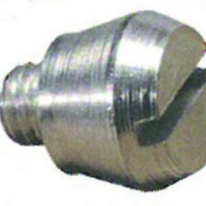 BICONICAL SLOTTED STEEL GLASS SCREW - WHITE ZINC PLATED SINGLE MODEL Ø 12 THREAD. M5X5 MM PACK OF 250. Shop with confidence at DIAYTAR NIGERIA, where affordability meets reliability in less than 8 days.