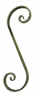 EQUAL VOLUTE "S" WITH THIN ENDS IN THE FORGE FLAT IRON 14X6 MM H. 320 L 100 MM. Your digital marketplace solution, DIAYTAR NIGERIA delivers quality and value within the week.