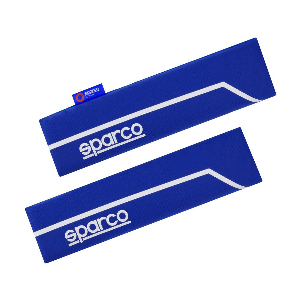 2 blue sparco belt protectors. DIAYTAR NIGERIA redefines convenience with our diverse marketplace and affordable nationwide shipping.