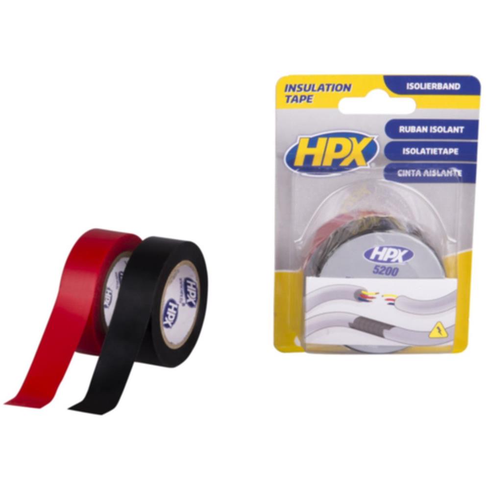 2 rolls of black and red insulating tape 19mm x 10m hpx. Your shopping aspirations fulfilled at DIAYTAR NIGERIA with competitive prices and reliable delivery.