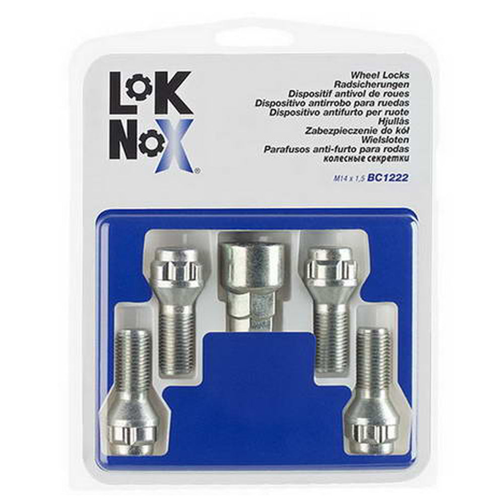 4 loknox anti-theft screws m14x1.5/ 60°/ long. 28.5mm/ ø17/19mm. Shop with intention at DIAYTAR NIGERIA, offering thousands of products delivered nationwide in days.
