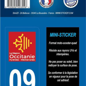 Motorcycle adhesive region department 09 occitanie x1. DIAYTAR NIGERIA: Where every shopping need is met with affordable prices and timely delivery.