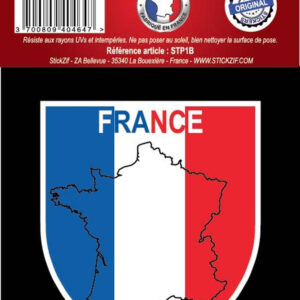 Adhesive country coat of arms France x1. DIAYTAR NIGERIA revolutionizes e-commerce with our affordable prices and dependable delivery timeframes.