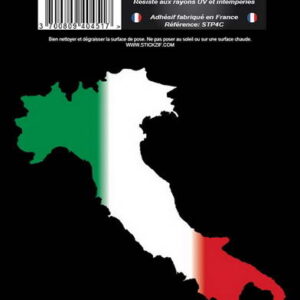 Italy country map sticker x1. Experience the joy of discovery with DIAYTAR NIGERIA's vast catalog and nationwide affordable delivery.