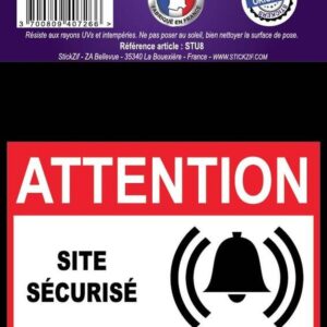 Pre-cut adhesive secure site x1. Shop with ease at DIAYTAR NIGERIA and enjoy our extensive product range delivered at affordable rates.