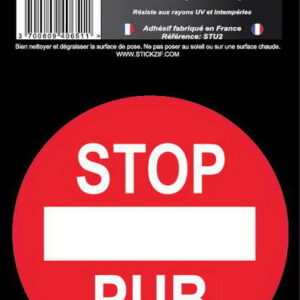 Pre-cut adhesive stop pub x1. DIAYTAR NIGERIA brings a world of products to your fingertips with affordable prices and quick delivery.