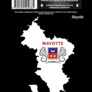 Mayotte region map adhesive x1. Your everyday shopping companion, DIAYTAR NIGERIA offers unbeatable value with nationwide delivery.