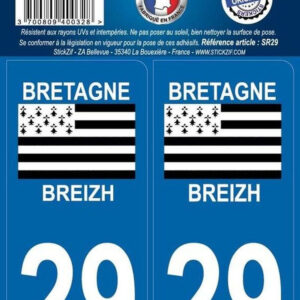 Adhesives region department 29 Brittany/Breizh x2. Your complete shopping solution, DIAYTAR NIGERIA offers extensive choice with competitive prices and delivery.