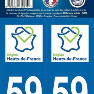 Stickers region department 59 top of france x2. Navigate countless options with DIAYTAR NIGERIA's comprehensive marketplace and budget-friendly shipping.