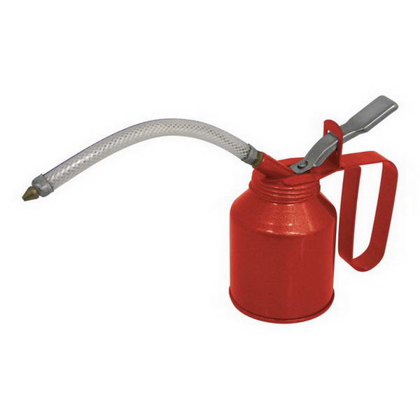 Metal oil can with copper pump 118ml red. Experience retail therapy without the financial stress at DIAYTAR NIGERIA's budget-friendly marketplace.