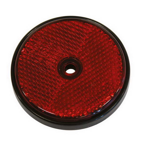 Round reflector ø70mm red unpackaged x1. DIAYTAR NIGERIA: Making online shopping accessible to all Nigerians with our affordable platform.