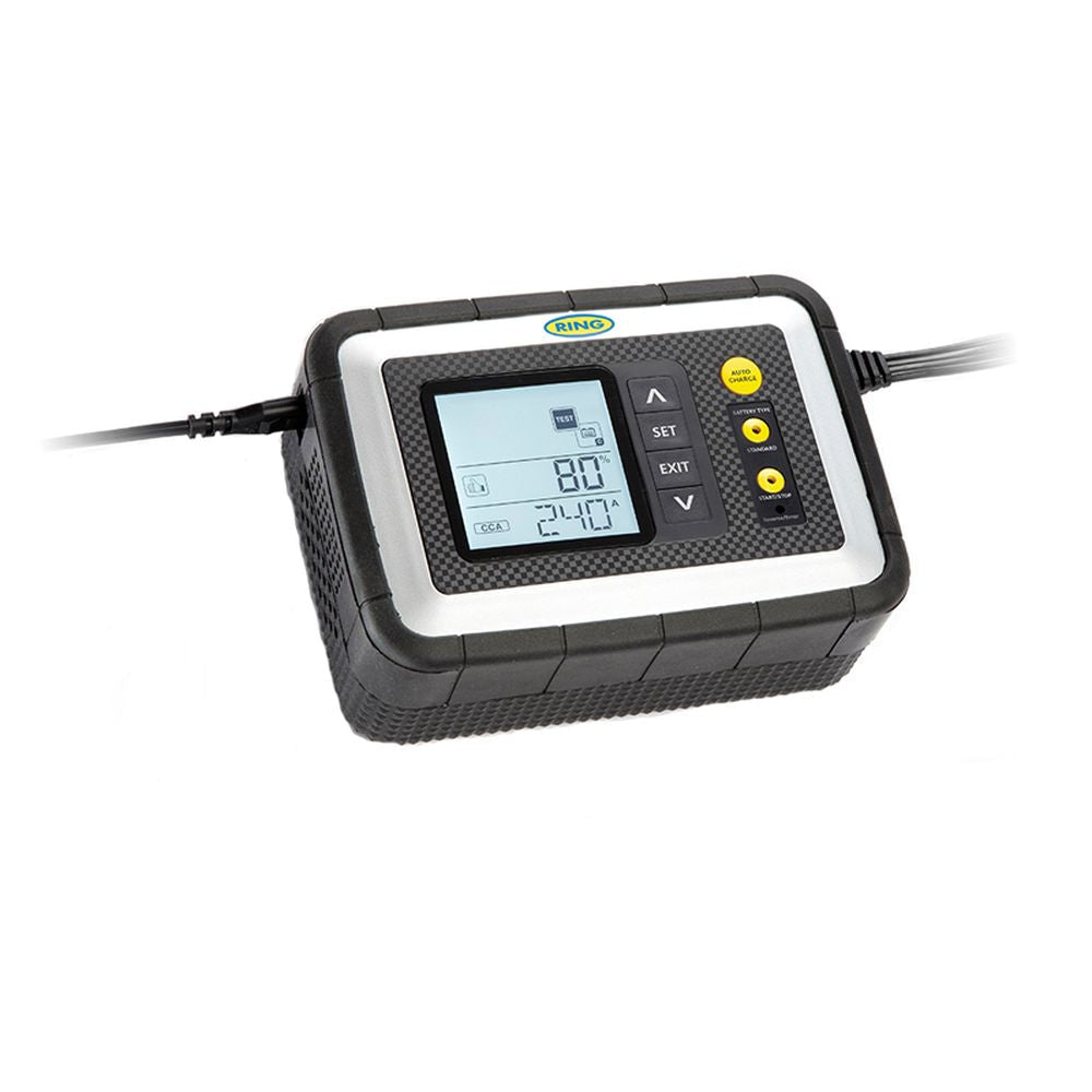Ring 12A 12V (up to 5.0L) Smart Battery Charger. Experience the ultimate in shopping convenience with DIAYTAR NIGERIA's vast catalog and 5-8 day delivery.