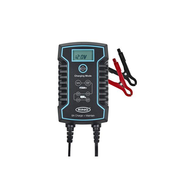 Smart battery charger + charge maintainer 8a 12v ring. Your everyday shopping destination, DIAYTAR NIGERIA offers quality and value delivered within days.