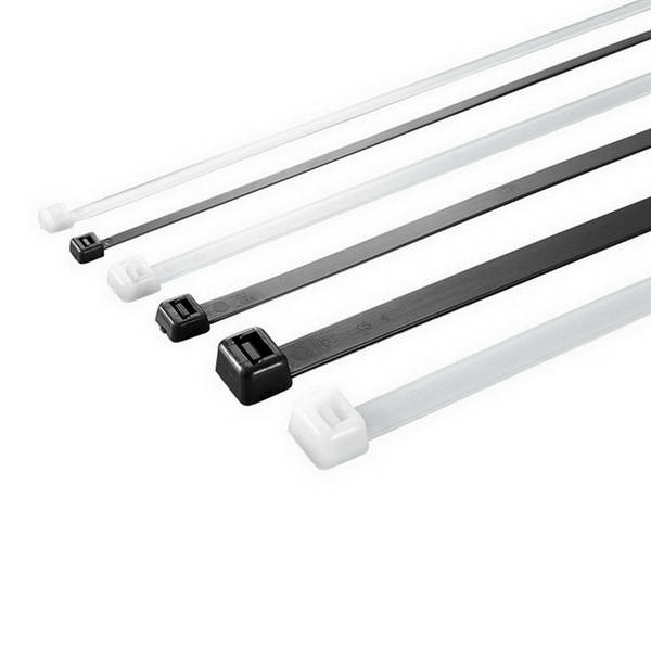 Black plastic cable ties 270x4.8mm lk2aw 100pcs. DIAYTAR NIGERIA: Putting quality products within reach of every Nigerian through our affordable marketplace.