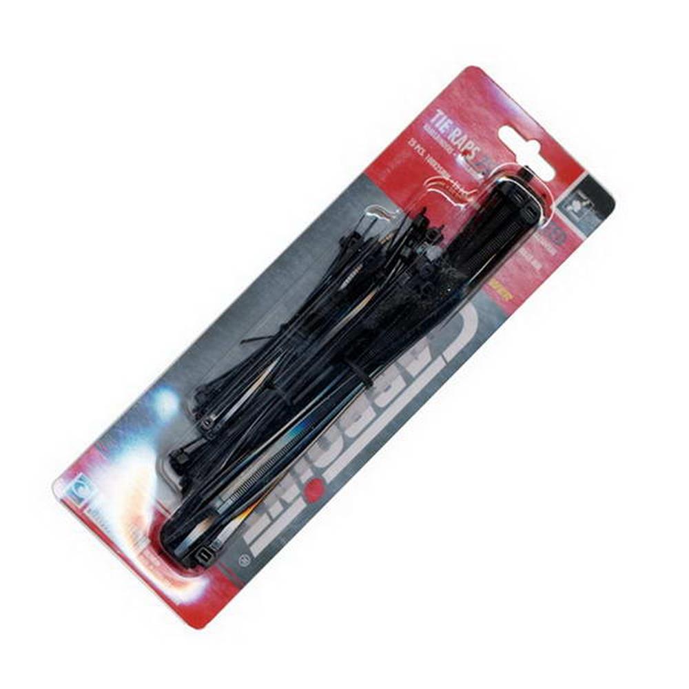 Black plastic cable ties 3 sizes 75pcs. Experience retail therapy without the financial stress at DIAYTAR NIGERIA's affordable e-commerce platform.