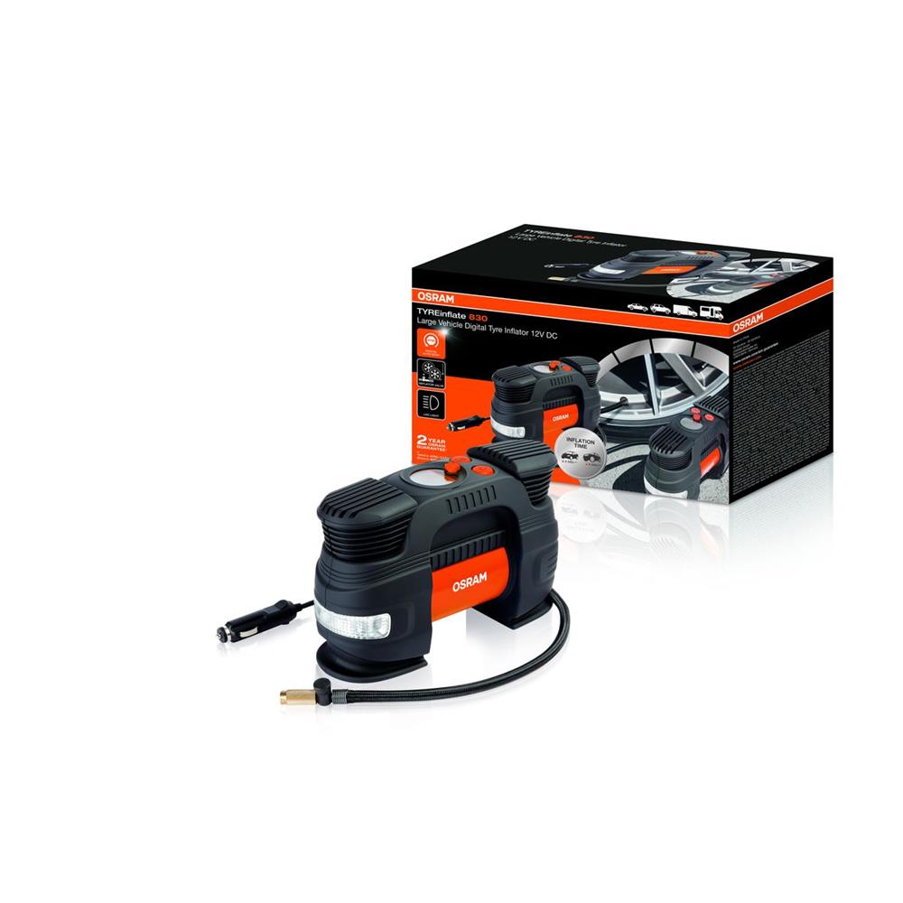 Digital air compressor 12v 180w osram 830. Shop smarter with DIAYTAR NIGERIA's comprehensive catalog and budget-friendly 5-8 day delivery.