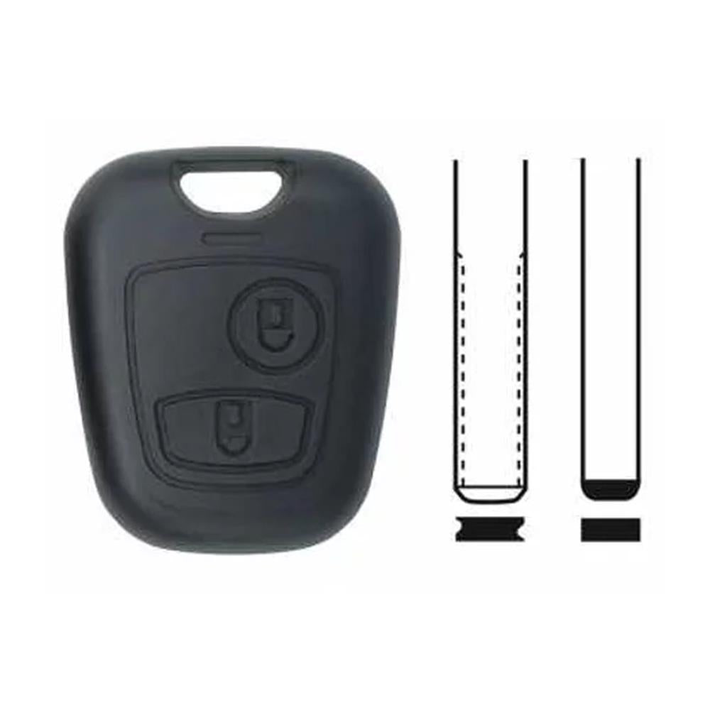 Adaptable key shell for Peugeot 2 buttons flat key blister. Experience the joy of discovery with DIAYTAR NIGERIA's vast catalog and nationwide affordable delivery.