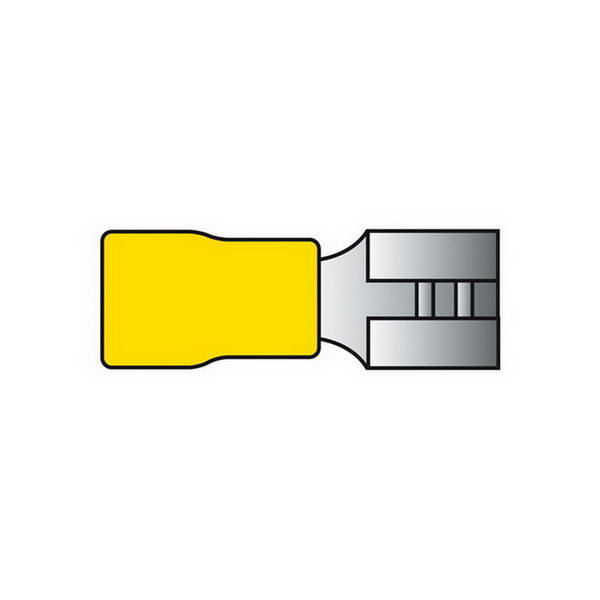 543 terminals for cables ø2.5 6.5mm yellow 10pcs. DIAYTAR NIGERIA: Where every search leads to affordable products delivered promptly across Nigeria.