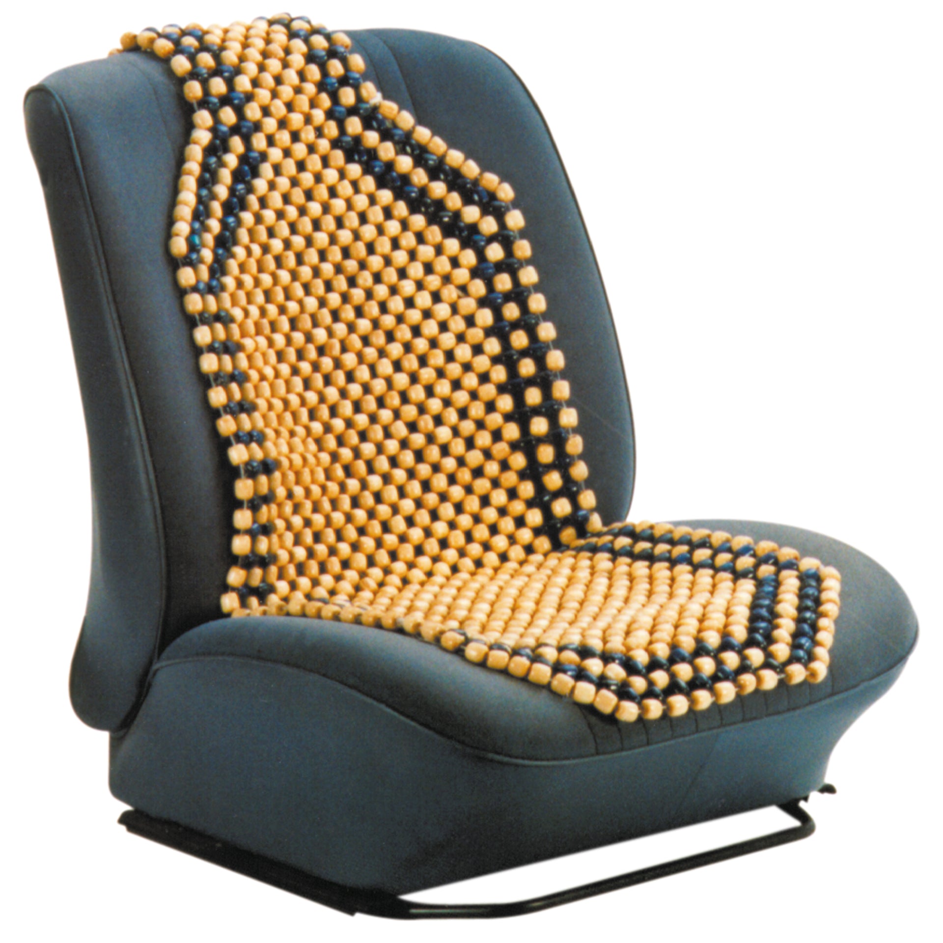 Universal wooden bead seat cover 137x43cm camel/black. Shop smarter with DIAYTAR NIGERIA's comprehensive catalog and budget-friendly 5-8 day delivery.